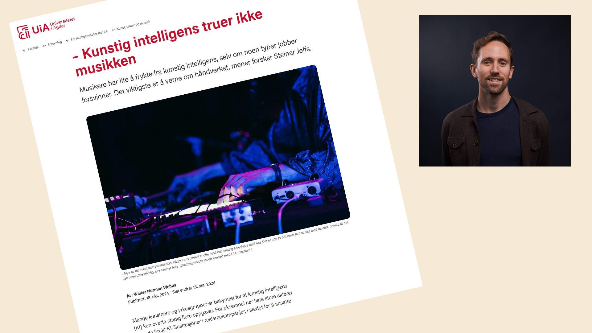 2024 Sak på uia.no om KI 3