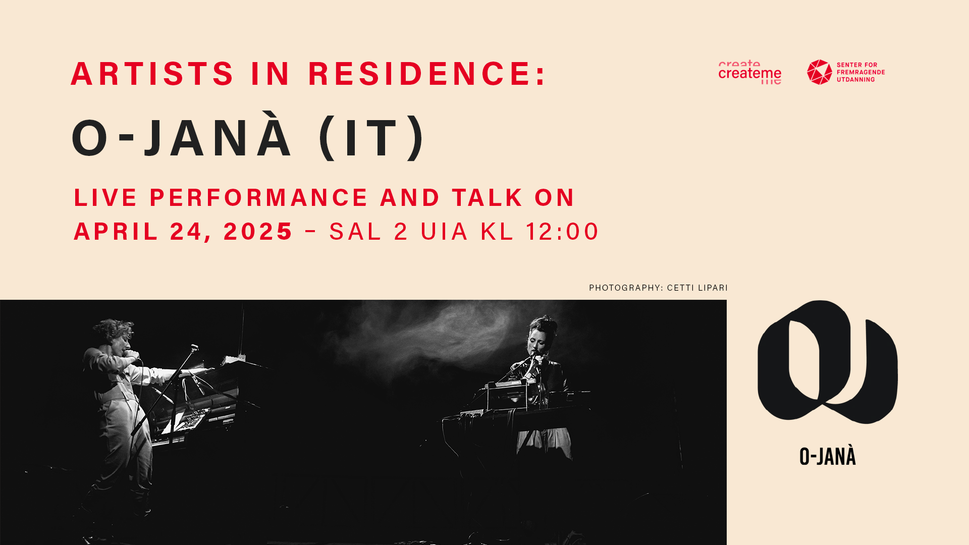 2025 Artists in Residence - O-JANA