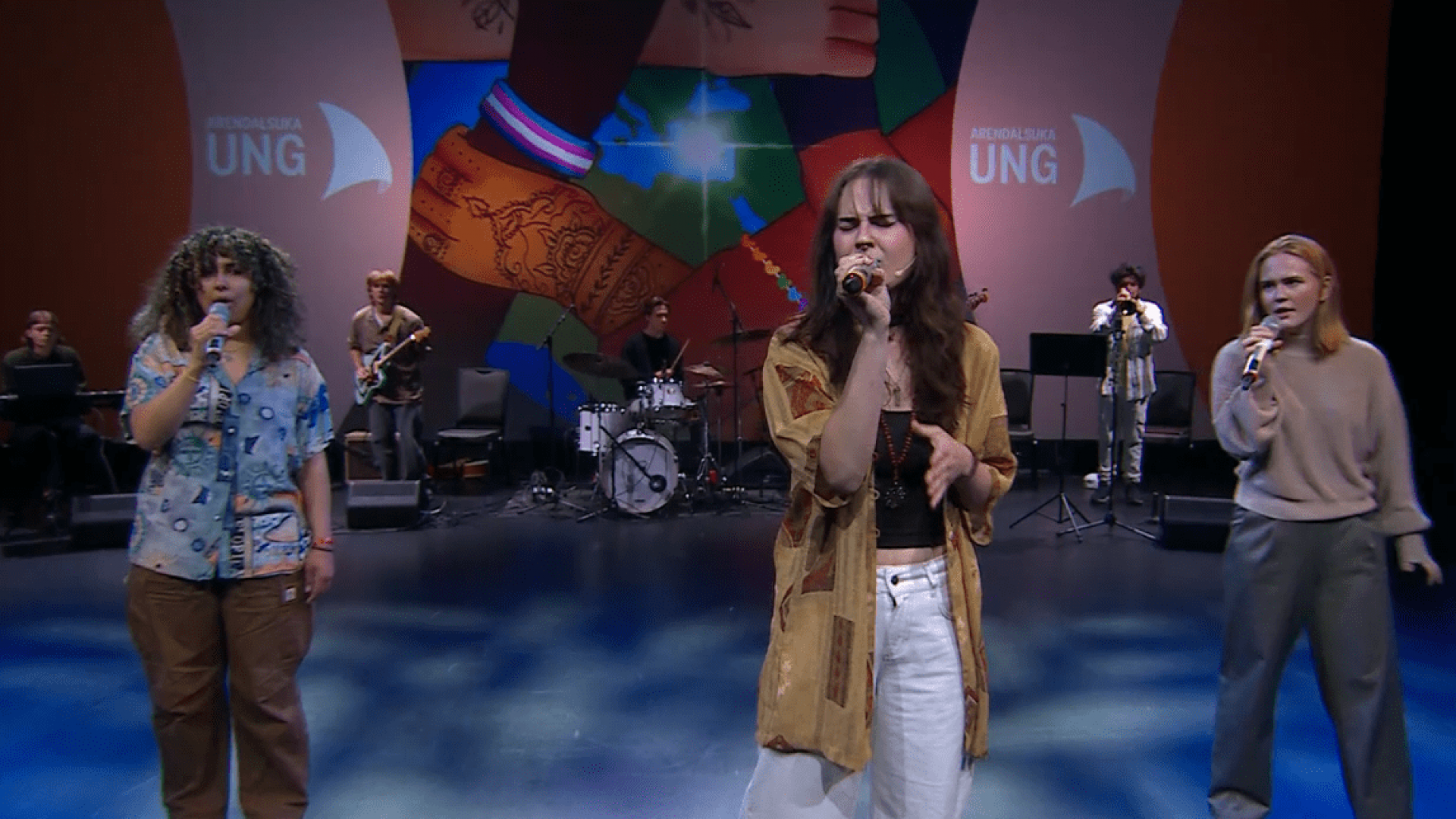 Blanke ark fremføring